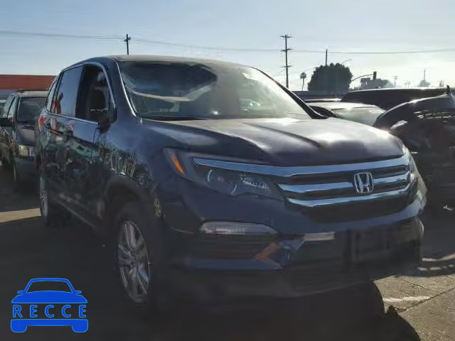 2016 HONDA PILOT LX 5FNYF6H19GB037285 image 0