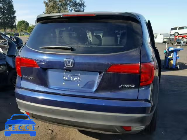 2016 HONDA PILOT LX 5FNYF6H19GB037285 image 9