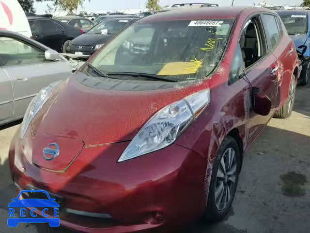 2015 NISSAN LEAF S 1N4AZ0CP8FC333630 зображення 1