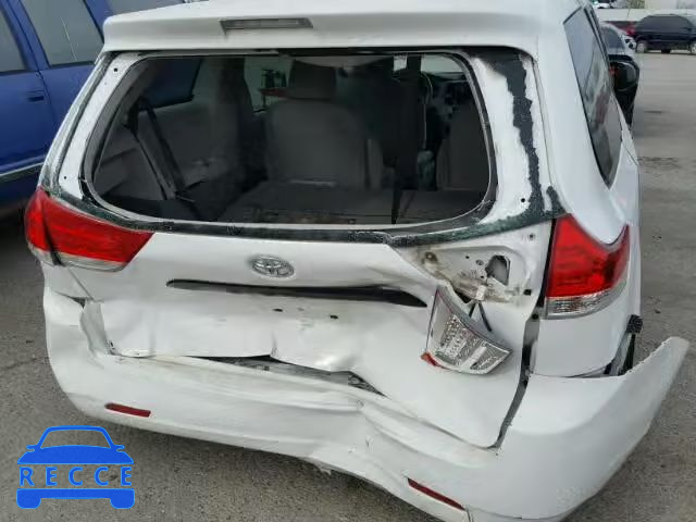 2012 TOYOTA SIENNA BAS 5TDZK3DC1CS176676 Bild 8