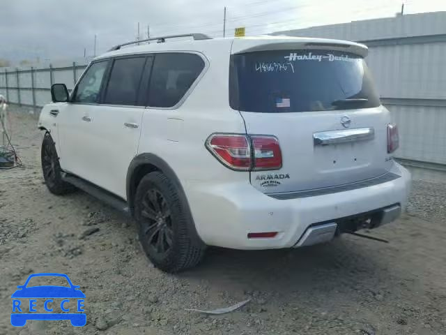 2017 NISSAN ARMADA SV JN8AY2NC7H9508280 image 2