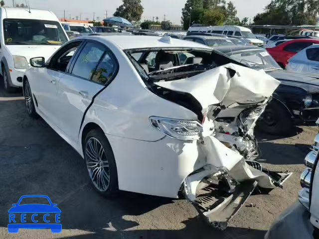 2017 BMW 530 I WBAJA5C37HG894423 image 2