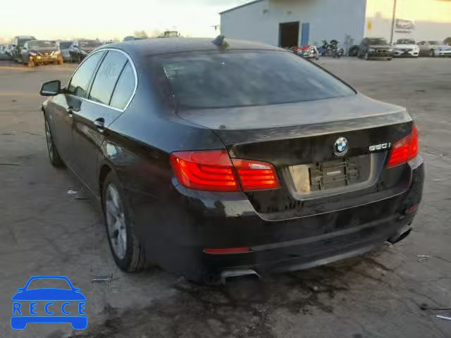 2011 BMW 550 I WBAFR9C55BC270934 image 2