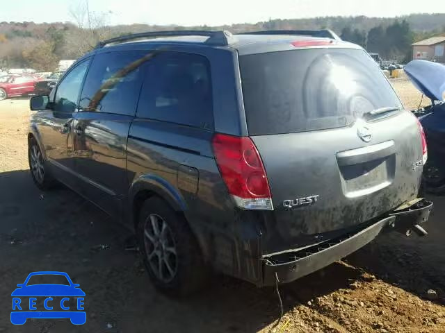 2005 NISSAN QUEST S 5N1BV28U15N131120 image 2