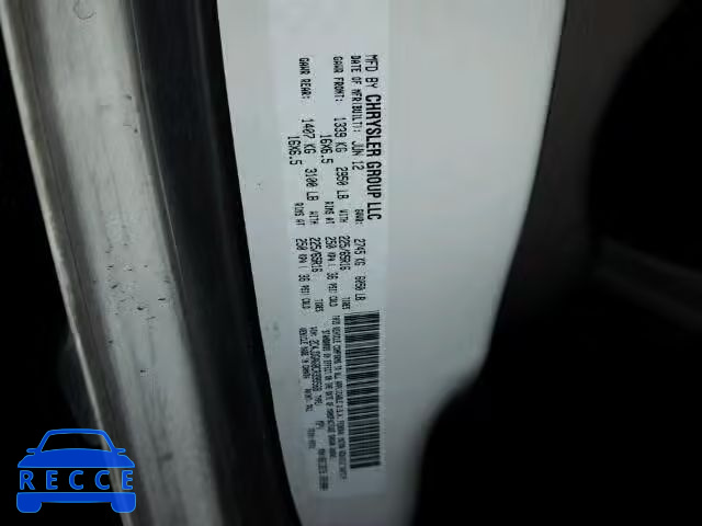 2012 DODGE RAM VAN 2C4JDGAG8CR399568 image 9