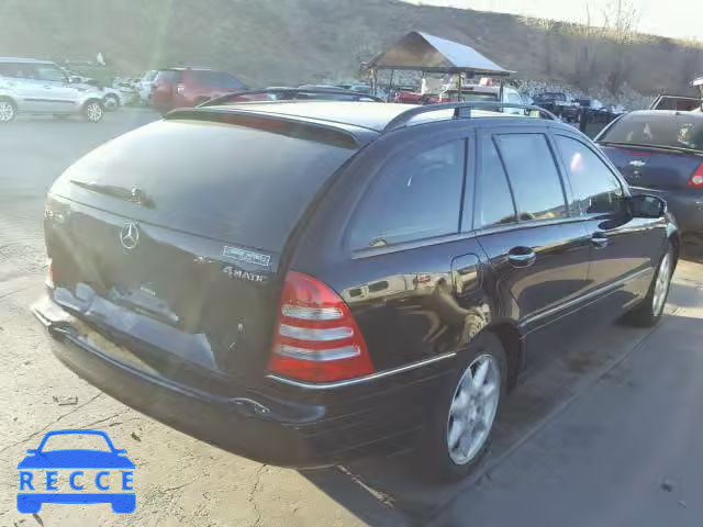 2004 MERCEDES-BENZ C 240 SPOR WDBRH81J94F438099 зображення 3