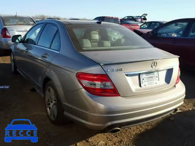 2008 MERCEDES-BENZ C 350 WDDGF56X18F160384 image 2