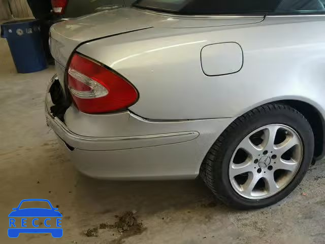 2004 MERCEDES-BENZ CLK 320 WDBTK65GX4T013700 зображення 8