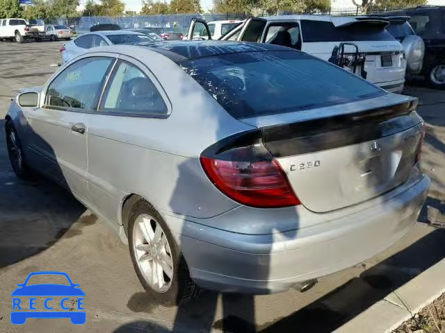 2003 MERCEDES-BENZ C 230K SPO WDBRN40J33A436170 image 2