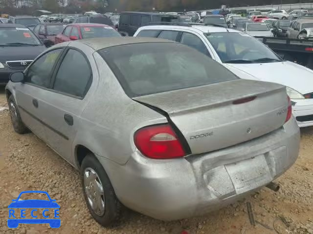 2004 DODGE NEON BASE 1B3ES26C84D561074 image 2