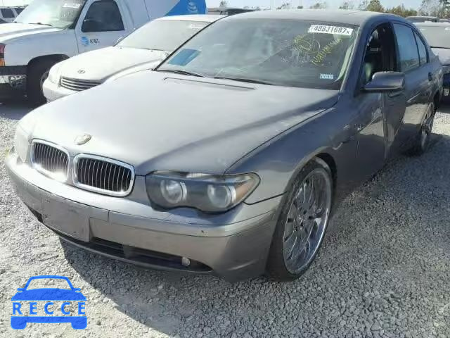 2003 BMW 745 LI WBAGN63413DS44798 image 1