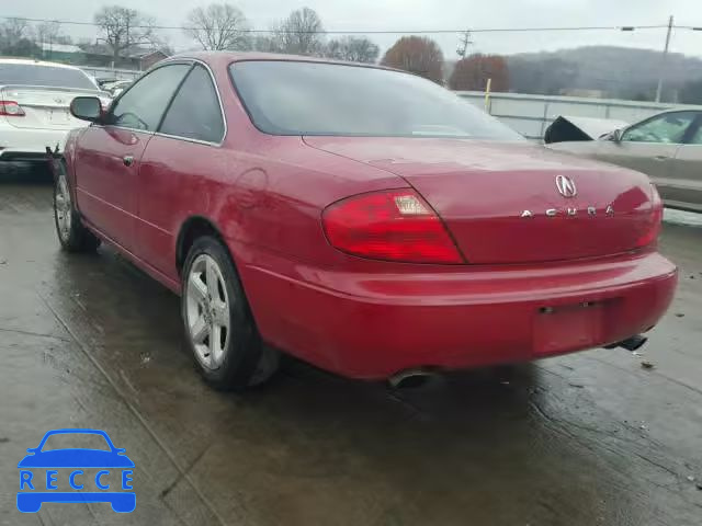 2001 ACURA 3.2CL TYPE 19UYA42631A028655 image 2