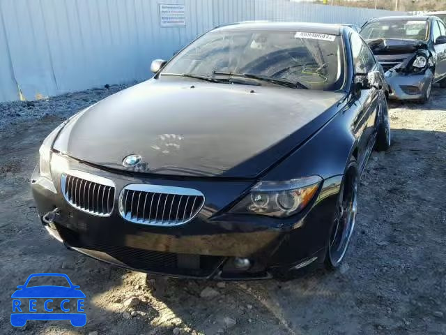 2006 BMW 650 I WBAEH13496CR49196 зображення 1