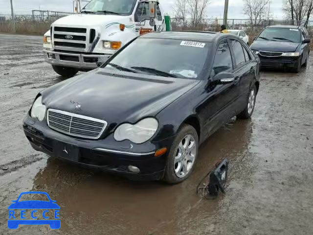 2001 MERCEDES-BENZ C 240 WDBRF61J51F032651 image 1