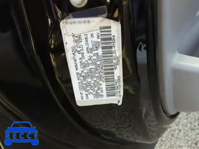 1998 TOYOTA SIENNA LE 4T3ZF13C3WU023231 image 9