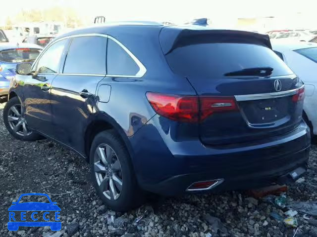 2016 ACURA MDX ADVANC 5FRYD4H98GB033971 image 2