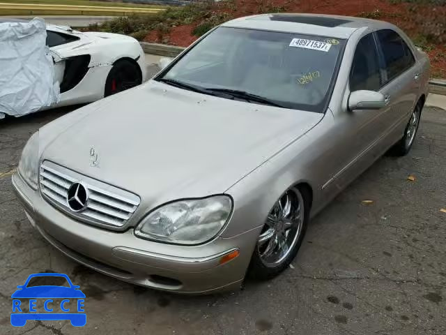 2000 MERCEDES-BENZ S 430 WDBNG70J4YA037642 зображення 1