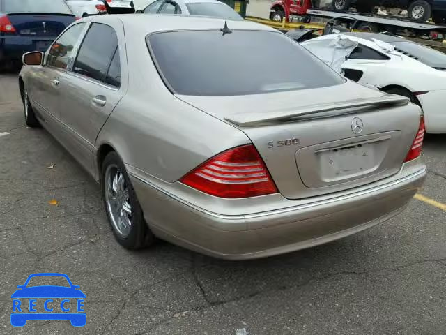 2000 MERCEDES-BENZ S 430 WDBNG70J4YA037642 image 2