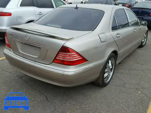 2000 MERCEDES-BENZ S 430 WDBNG70J4YA037642 зображення 3