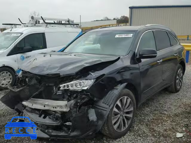 2016 ACURA MDX TECHNO 5FRYD4H45GB035407 зображення 1