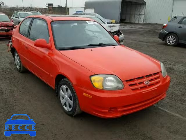 2003 HYUNDAI ACCENT BAS KMHCG35GX3U253769 Bild 0