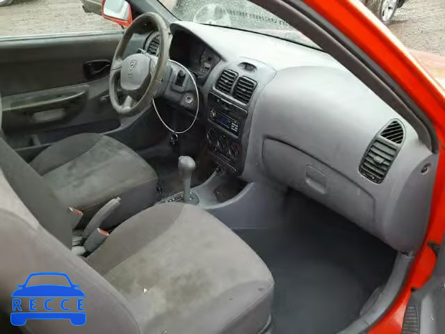 2003 HYUNDAI ACCENT BAS KMHCG35GX3U253769 Bild 4