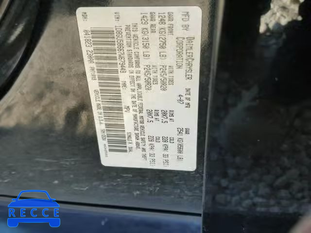 2007 DODGE NITRO R/T 1D8GU58667W679449 image 9