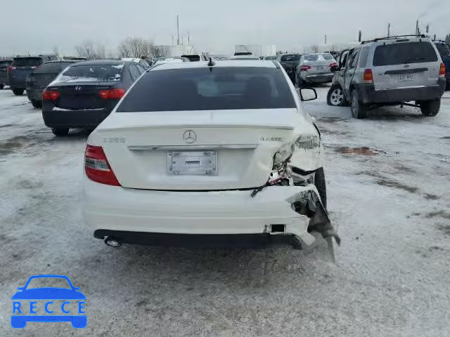 2008 MERCEDES-BENZ C 350 4MAT WDDGF87X28F083427 зображення 8