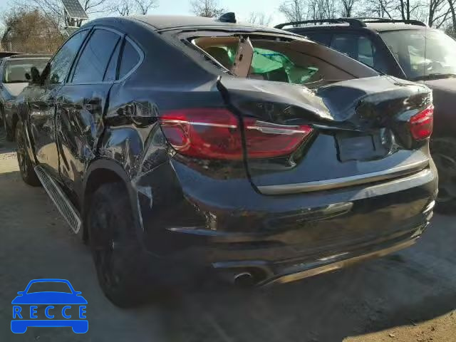 2015 BMW X6 XDRIVE3 5UXKU2C50F0N76565 image 2