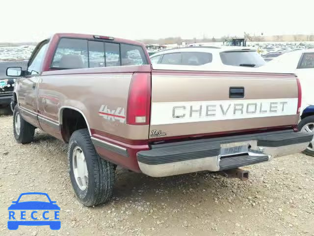 1996 CHEVROLET GMT-400 K1 1GCEK14R9TZ103576 image 2