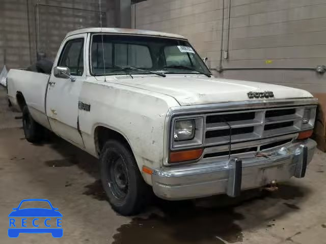 1987 DODGE D-SERIES D 1B7FD14H3HS417441 зображення 0