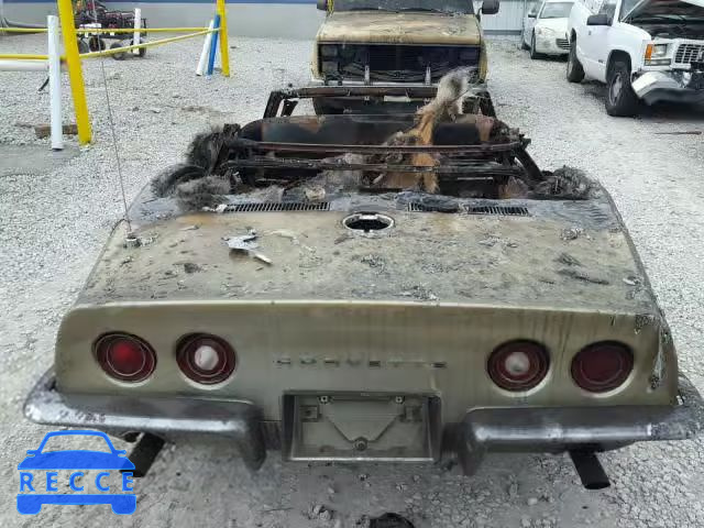 1969 CHEVROLET CORVETTE 194679S726632 зображення 9