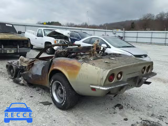 1969 CHEVROLET CORVETTE 194679S726632 зображення 2