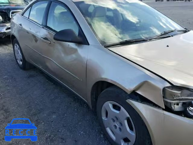 2007 PONTIAC G6 VALUE L 1G2ZF58B674205452 image 8