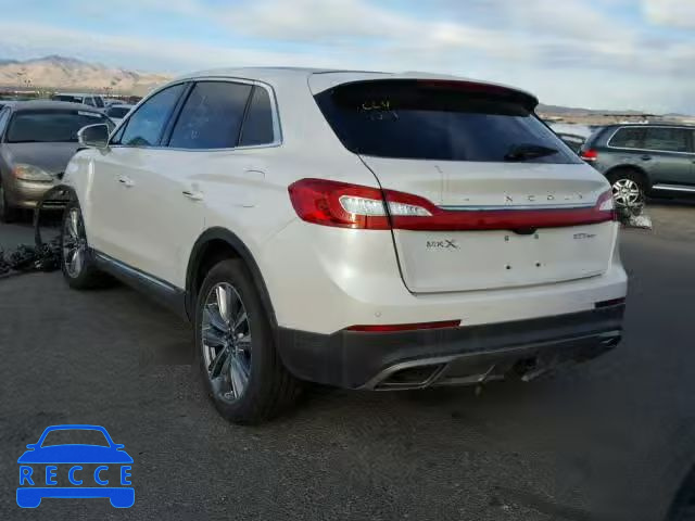 2017 LINCOLN MKX RESERV 2LMPJ8LP2HBL11345 image 2