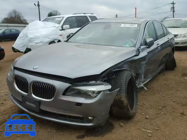 2012 BMW 750I XDRIV WBAKC6C55CDX99570 зображення 1