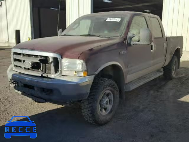 2004 FORD F350 SRW S 1FTSW31P54EB34578 зображення 1