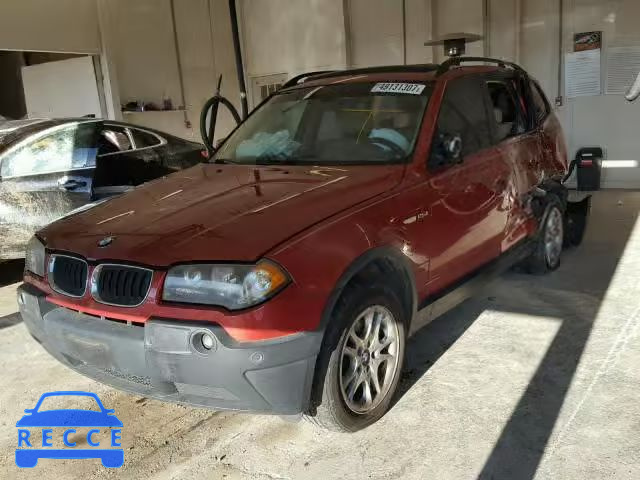 2004 BMW X3 2.5I WBXPA73484WB29423 зображення 1