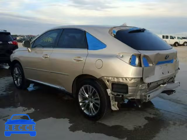 2013 LEXUS RX 450 JTJZB1BA3D2007576 image 2