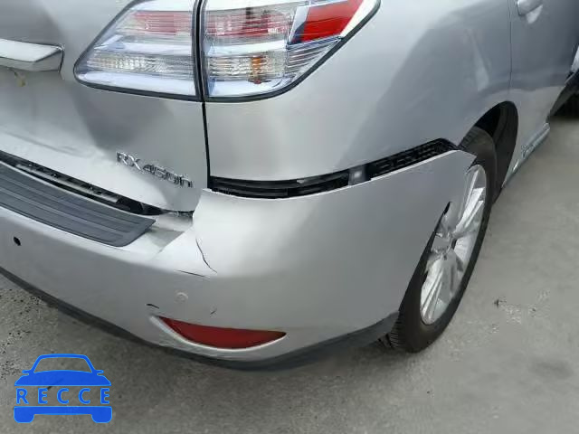 2010 LEXUS RX 450 JTJZB1BAXA2400177 image 8