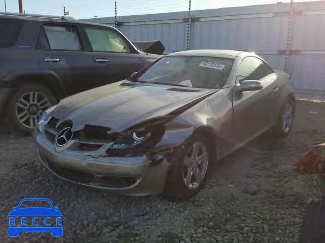 2006 MERCEDES-BENZ SLK 280 WDBWK54F06F100880 image 1