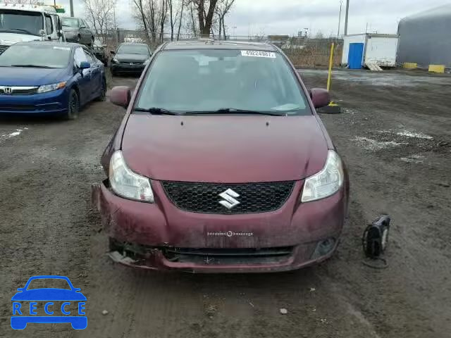 2009 SUZUKI SX4 BASE JS2YC412496200591 image 8