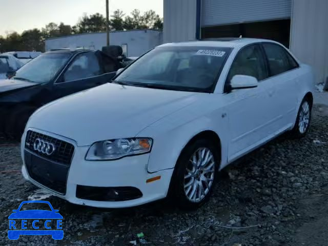 2008 AUDI A4 2.0T WAUAF78E48A166262 image 1