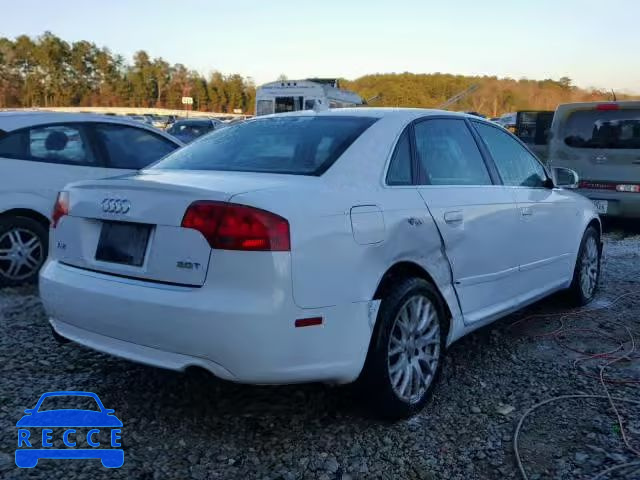 2008 AUDI A4 2.0T WAUAF78E48A166262 image 3