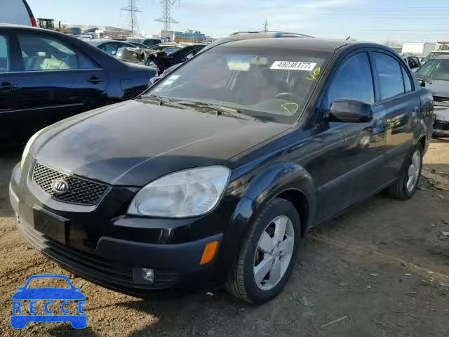 2007 KIA RIO BASE KNADE123676214365 image 1