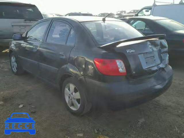 2007 KIA RIO BASE KNADE123676214365 image 2