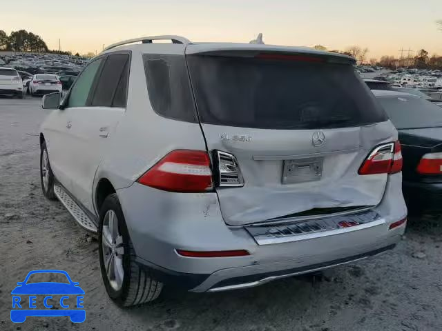 2013 MERCEDES-BENZ ML 350 4JGDA5JBXDA222536 image 2