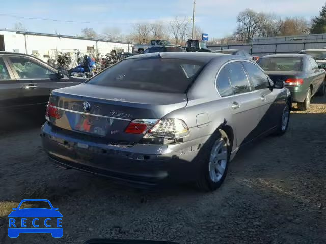 2006 BMW 750 I WBAHL83516DT03867 зображення 3