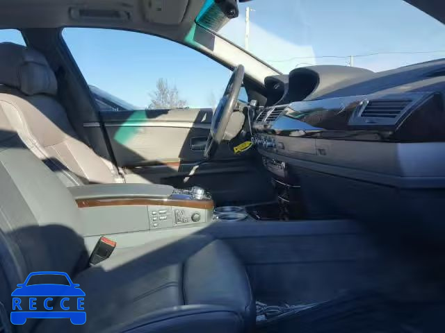 2006 BMW 750 I WBAHL83516DT03867 зображення 4