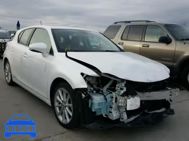 2012 LEXUS CT 200 JTHKD5BH3C2091849 зображення 0